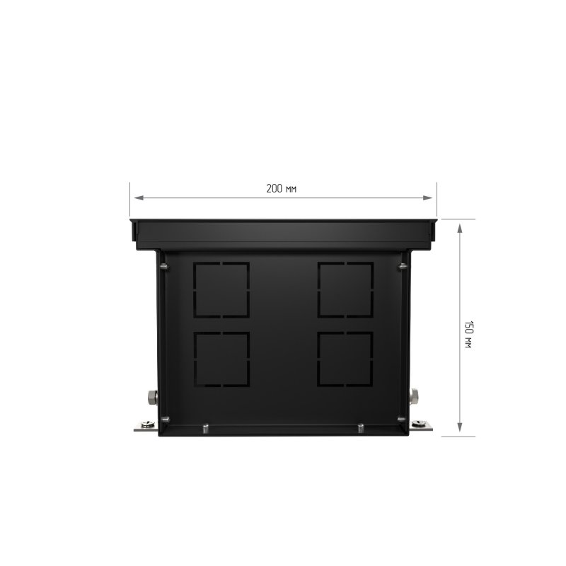 Конвектор внутрипольный Royal Thermo ATRIUM-150/200/800-DG-U-NA
